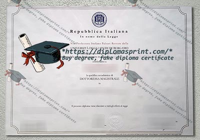Università degli Studi di Bergamo Diploma
