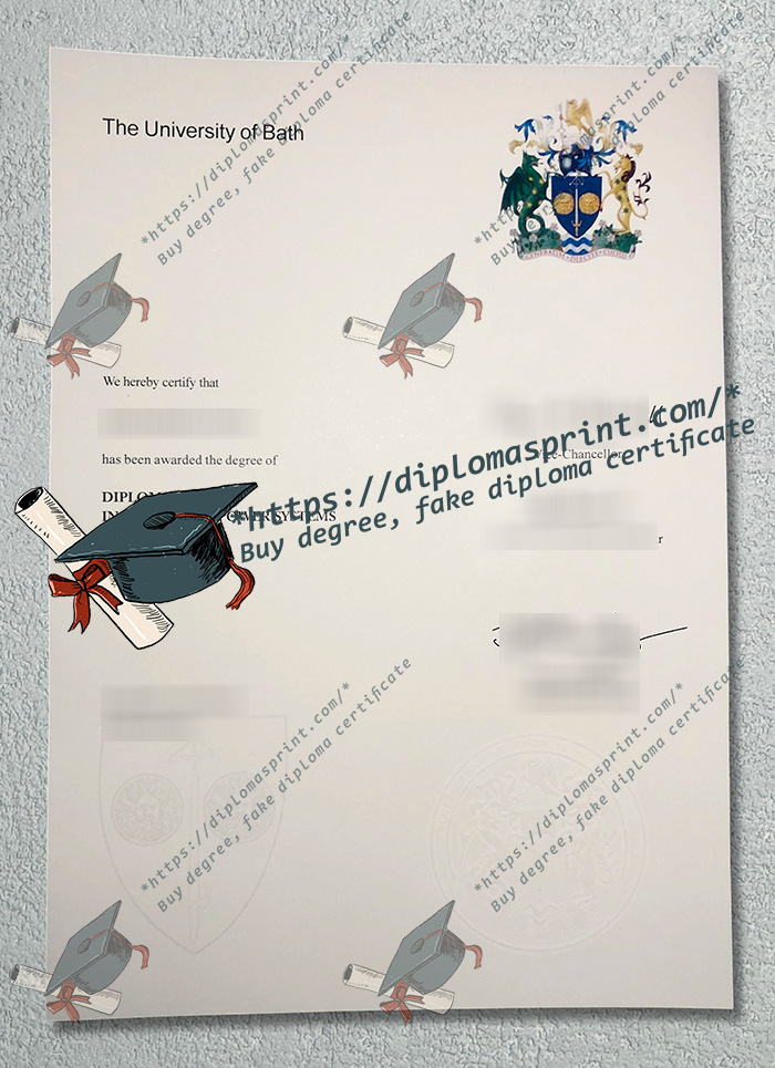 University of Bath Degree University of Bath Degree