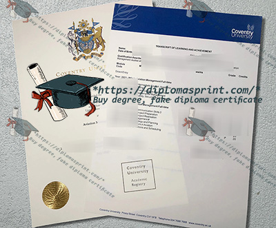 Coventry University Transcript