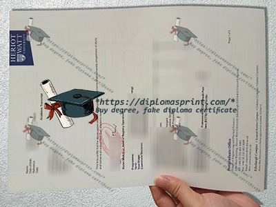 Heriot-Watt University Transcript