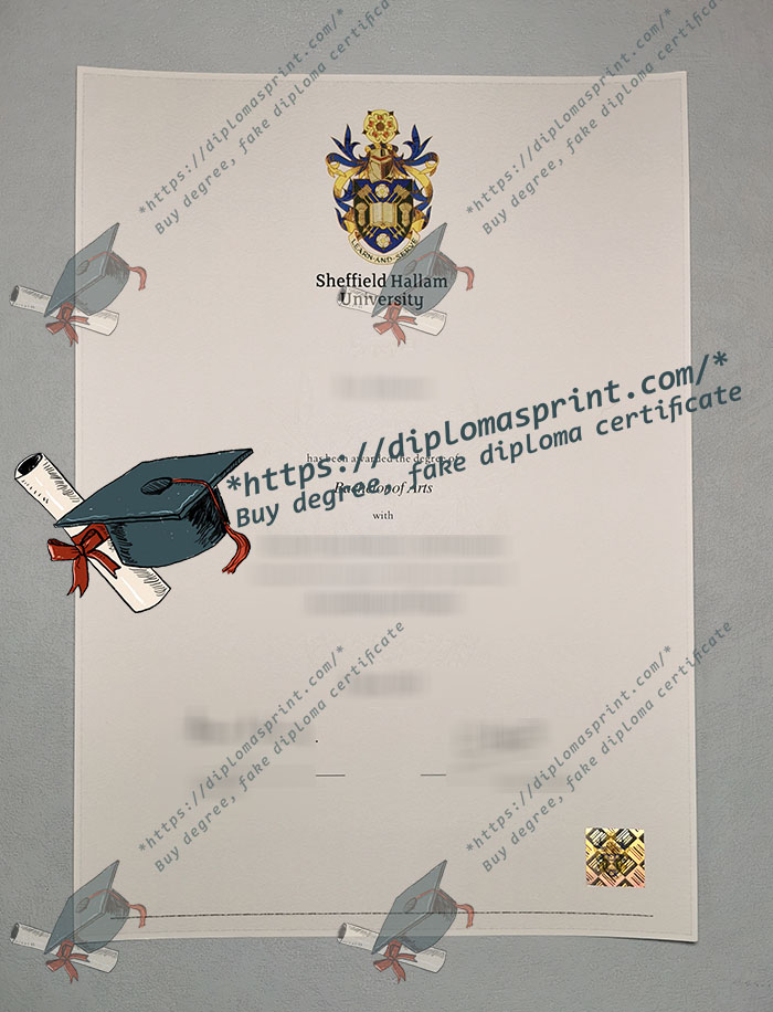 Sheffield Hallam University Degree, SHU Degree