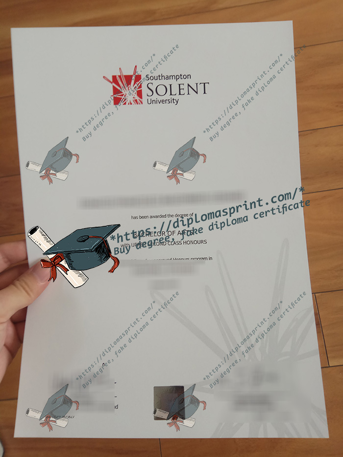 Southampton Solent University Degree Southampton Solent University Degree