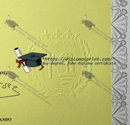 Universidad Autónoma de Madrid Diploma seal Universidad Autónoma de Madrid Diploma seal