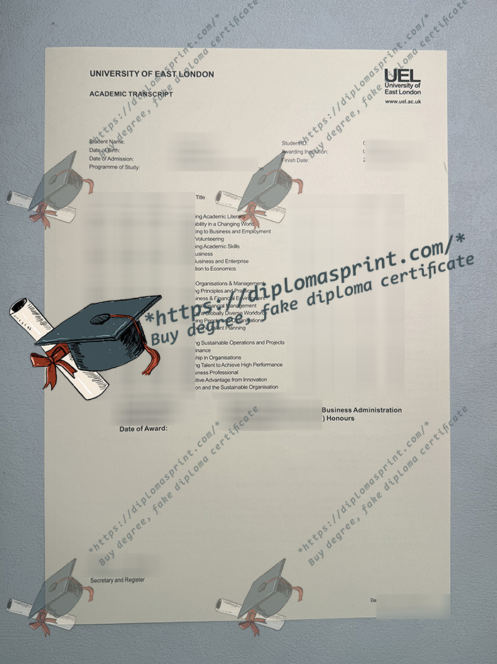 University of East London Transcript, UEL Transcript University of East London Transcript, UEL Transcript