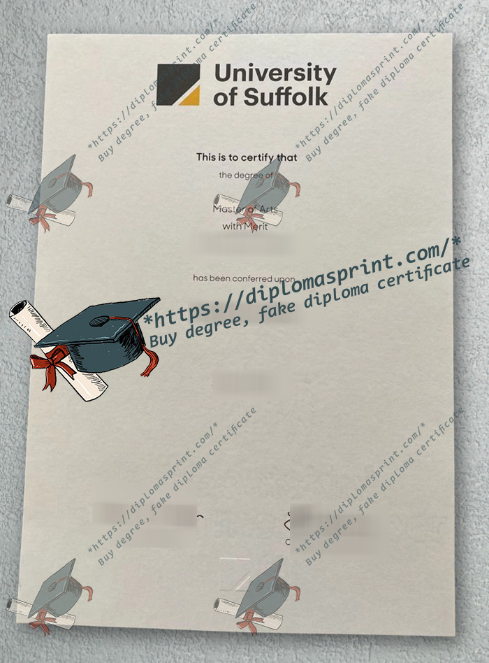 University of Suffolk Degree