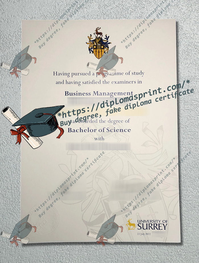 University of Surrey Degree University of Surrey Degree