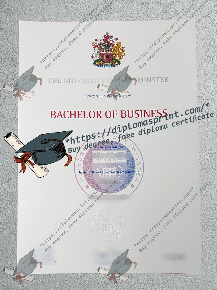 University of Westminster Degree University of Westminster Degree