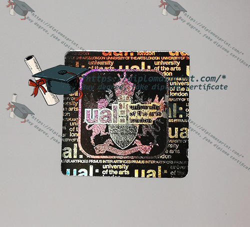 University of the Arts London Diploma seal