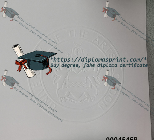 University of the Arts London Diploma seal University of the Arts London Diploma seal