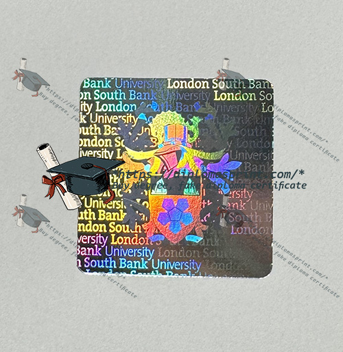 LSBU Diploma Hologram Security LSBU Diploma Hologram Security