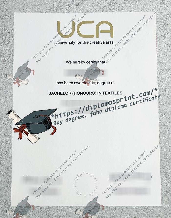 University for the Creative Arts Degree, UCA Degree