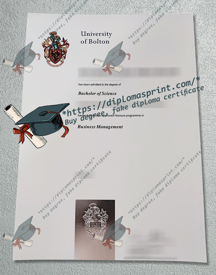 University of Bolton Degree