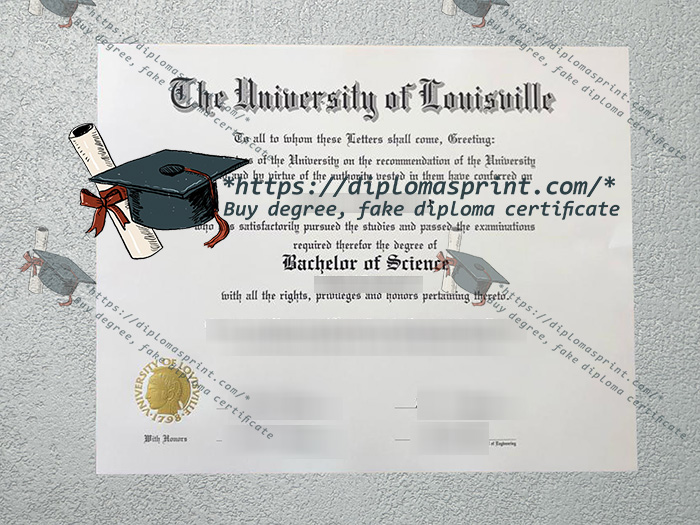 University of Louisville Diploma University of Louisville Diploma