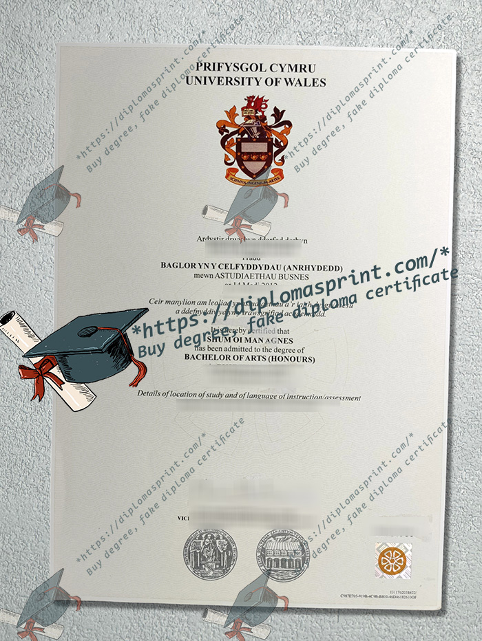 University of Wales Degree University of Wales Degree