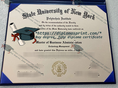 SUNY Polytechnic Institute Diploma