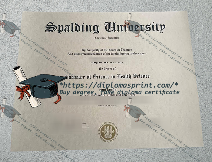 Spalding University Diploma