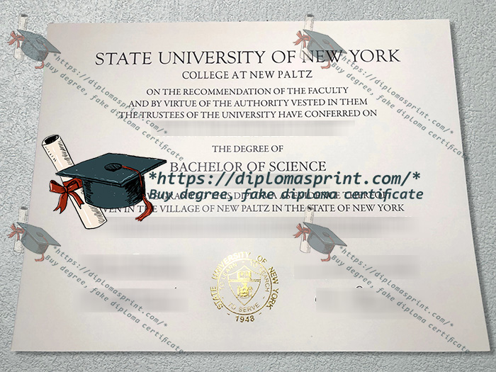 SUNY New Paltz Diploma SUNY New Paltz Diploma