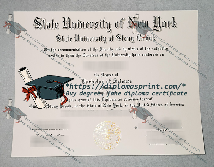 Stony Brook University Diploma Stony Brook University Diploma