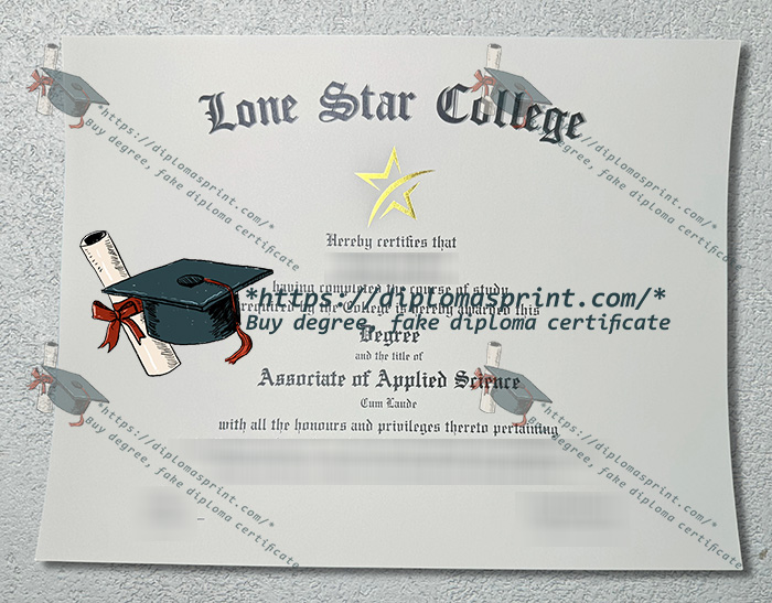 LSC Diploma, Lone Star College Diploma