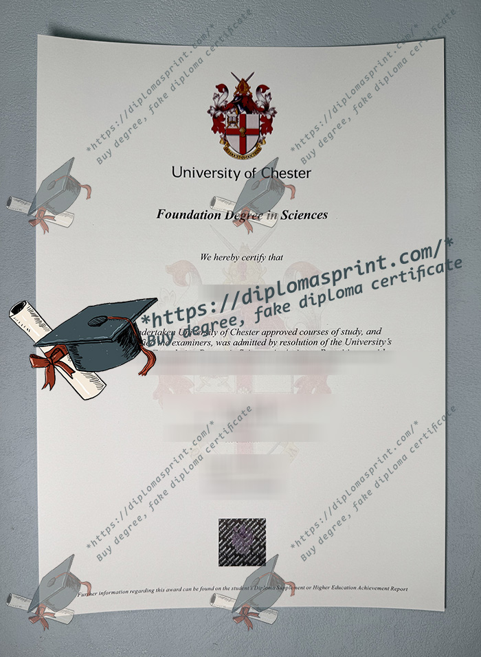 University of Chester Degree University of Chester Degree
