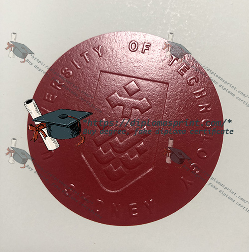 UTS Diploma seal